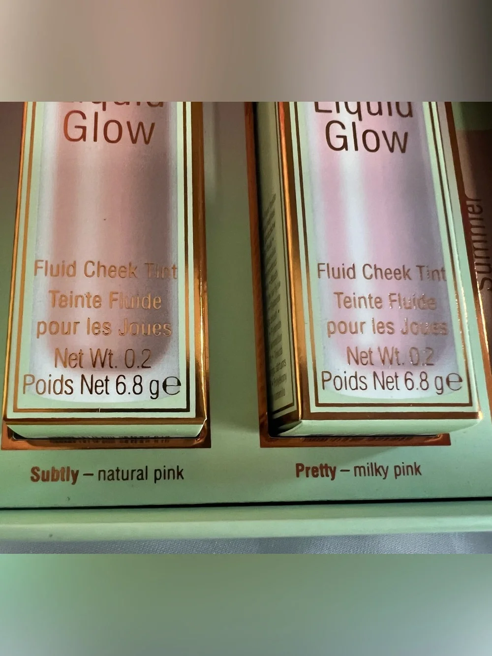 5 Pixi Liquid Glow Cheek Tint Trio & Pink Shades Set